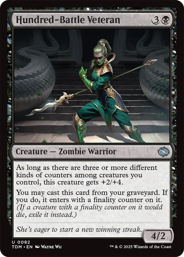 Hundred-Battle Veteran [Tarkir: Dragonstorm]