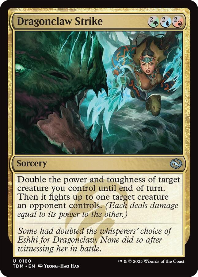 Dragonclaw Strike [Tarkir: Dragonstorm]