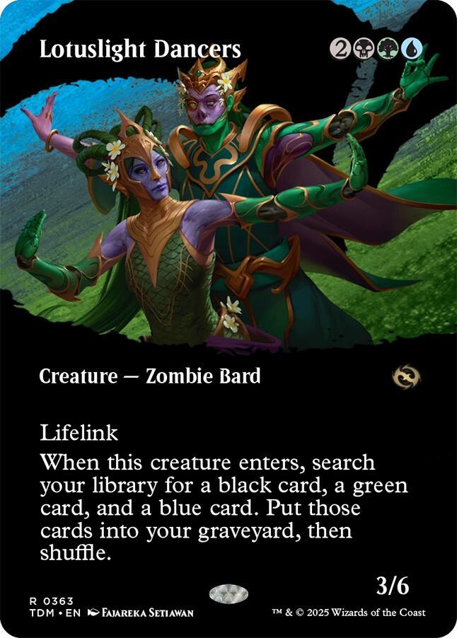 Lotuslight Dancers (Borderless) [Tarkir: Dragonstorm]