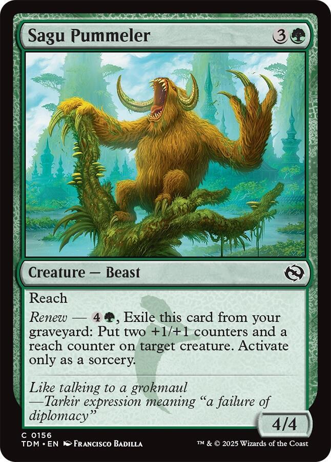 Sagu Pummeler [Tarkir: Dragonstorm]