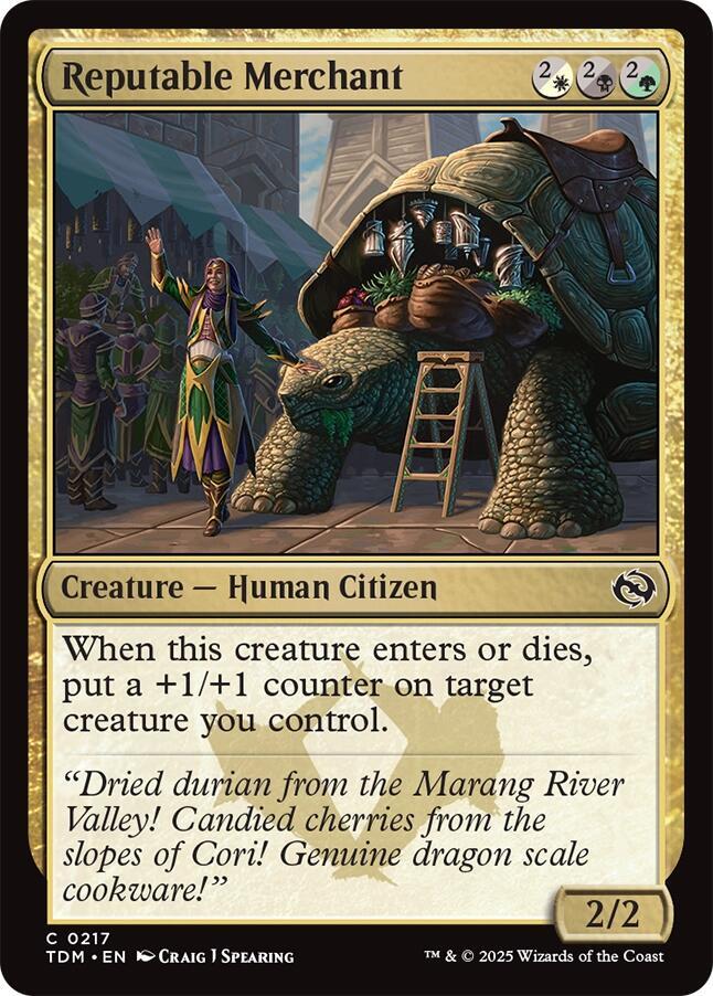 Reputable Merchant [Tarkir: Dragonstorm]