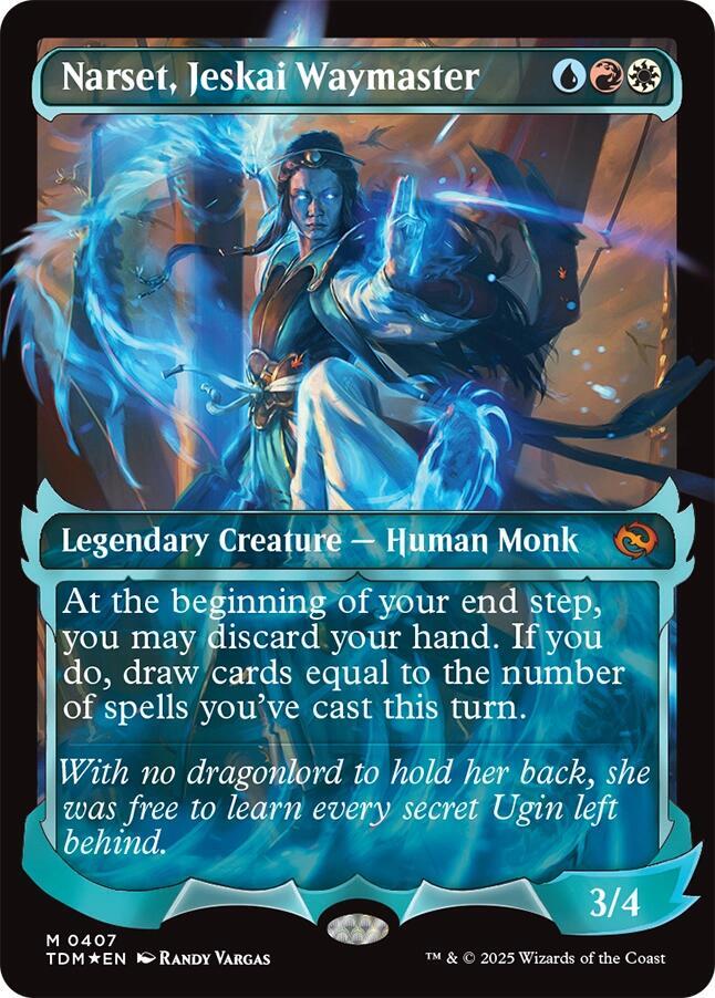 Narset, Jeskai Waymaster (Showcase) [Tarkir: Dragonstorm]