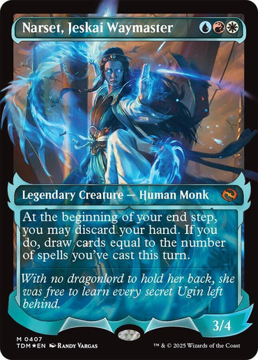Narset, Jeskai Waymaster (Showcase) [Tarkir: Dragonstorm]