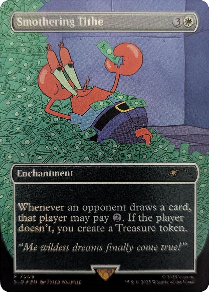 Smothering Tithe (7009) (Rainbow Foil) [Secret Lair Drop Series]