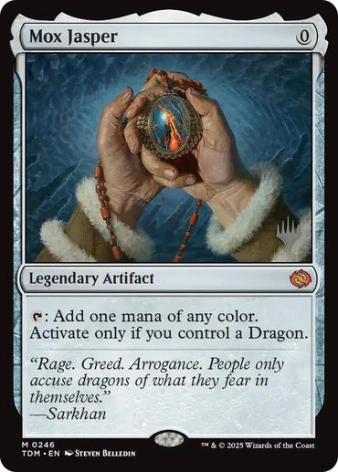 Mox Jasper [Tarkir: Dragonstorm Promos]