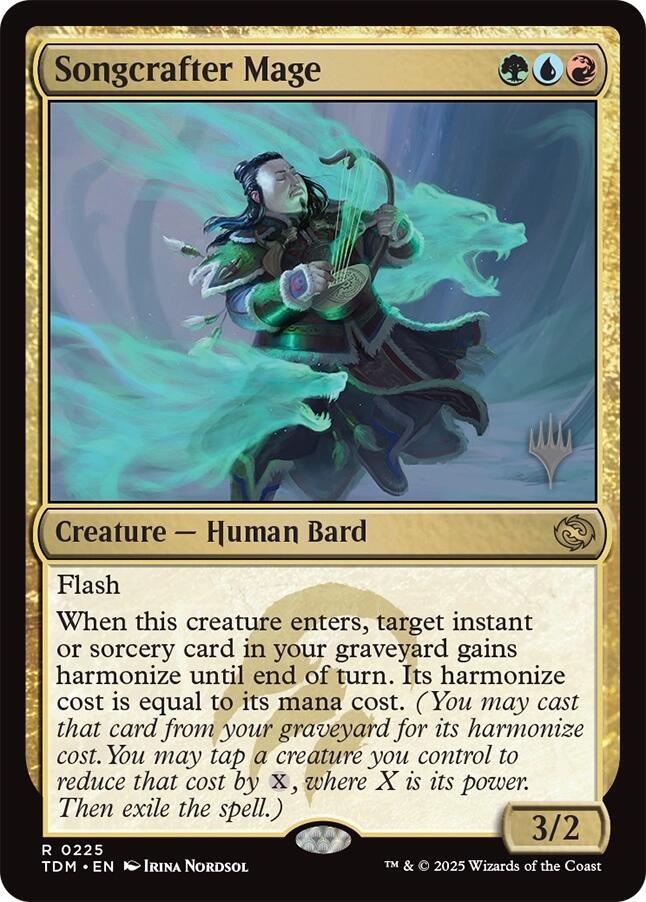 Songcrafter Mage (Promo Pack) [Tarkir: Dragonstorm Promos]
