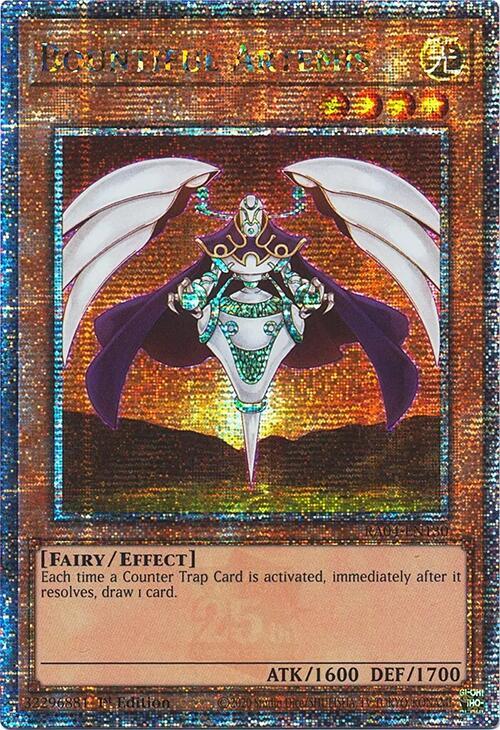 Bountiful Artemis [RA04-EN130] Quarter Century Secret Rare