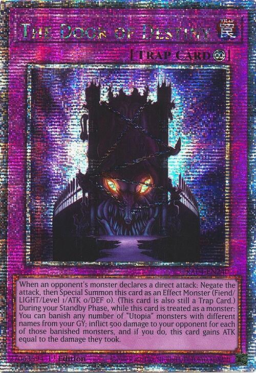 The Door of Destiny [RA04-EN240] Quarter Century Secret Rare