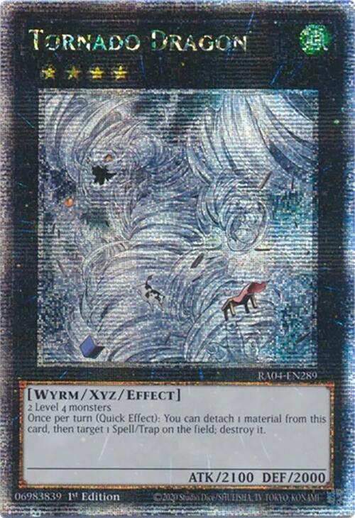 Tornado Dragon [RA04-EN289] Quarter Century Secret Rare