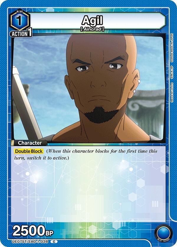 Agil (038) (UE07ST/SAO-1-038) [UE07ST: Sword Art Online Starter Deck]