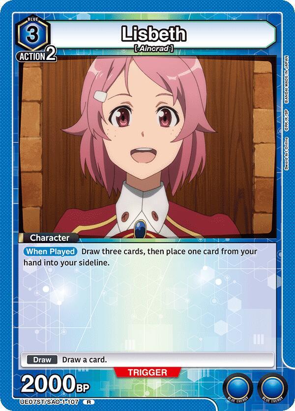 Lisbeth (107) (UE07ST/SAO-1-107) [UE07ST: Sword Art Online Starter Deck]