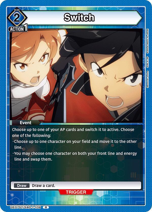 Switch (UE07ST/SAO-1-109) [UE07ST: Sword Art Online Starter Deck]