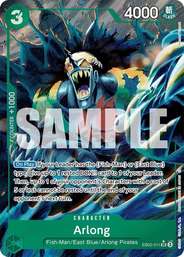 Arlong (Alternate Art) [Extra Booster: Anime 25th Collection]