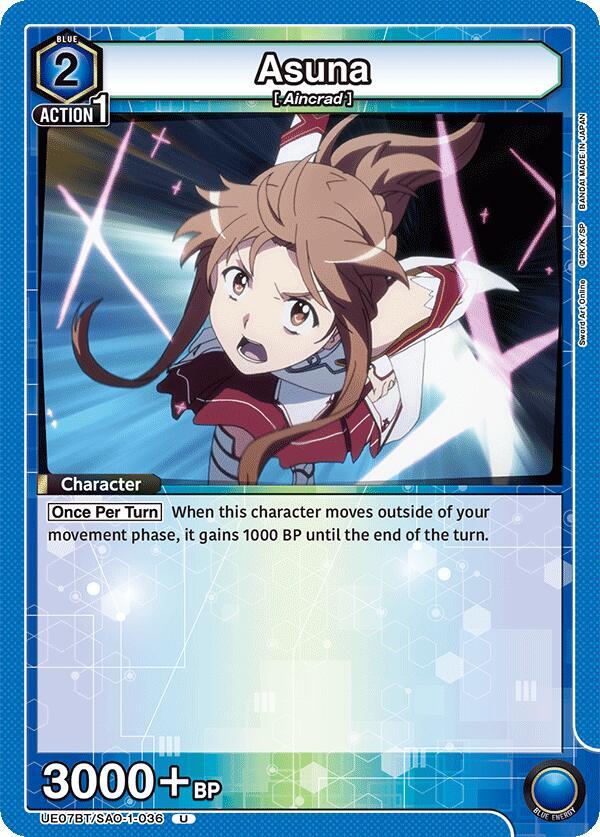 Asuna (036) (UE07BT/SAO-1-036) [UE07BT: Sword Art Online]