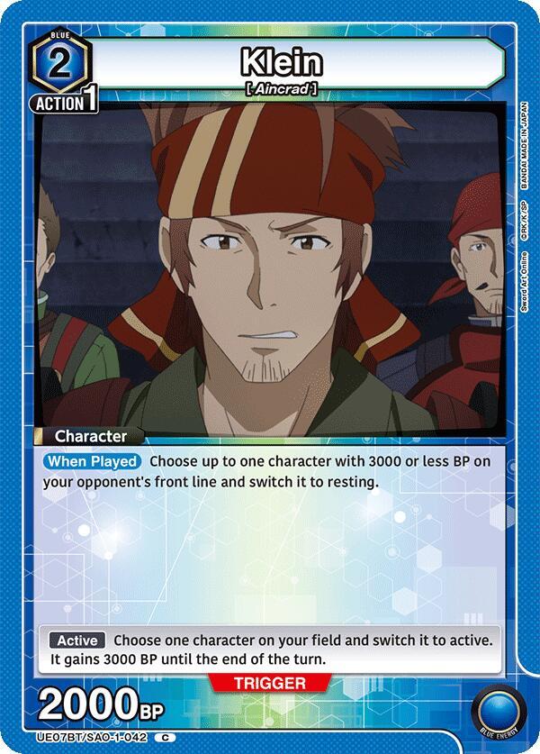 Klein (042) (UE07BT/SAO-1-042) [UE07BT: Sword Art Online]
