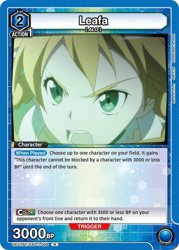 Leafa (059) (UE07BT/SAO-1-059) [UE07BT: Sword Art Online]