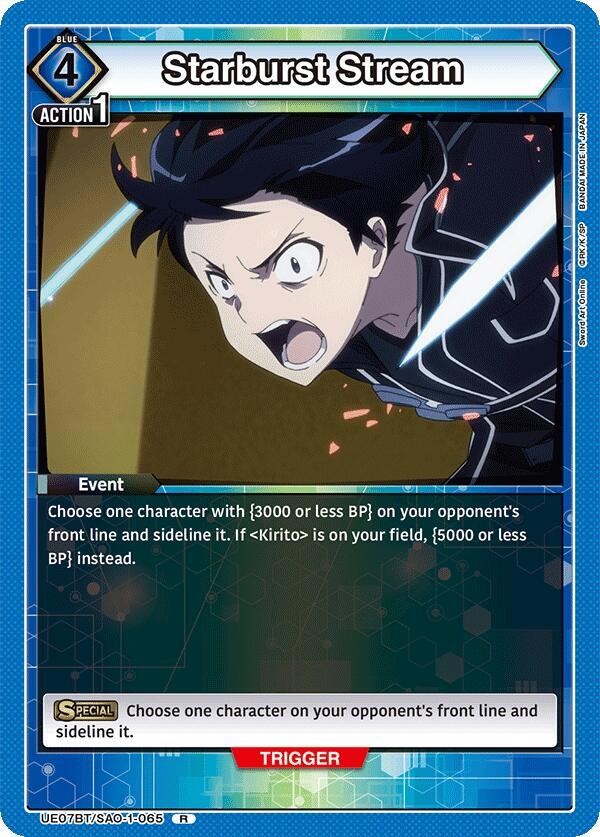 Starburst Stream (UE07BT/SAO-1-065) [UE07BT: Sword Art Online]