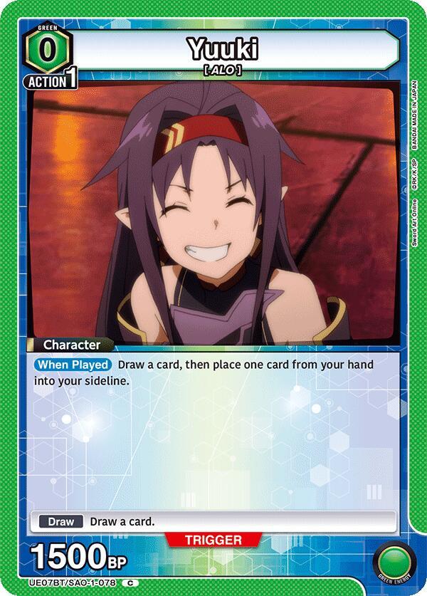 Yuuki (078) (UE07BT/SAO-1-078) [UE07BT: Sword Art Online]