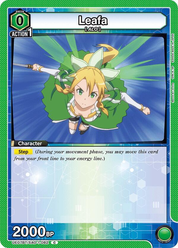 Leafa (082) (UE07BT/SAO-1-082) [UE07BT: Sword Art Online]