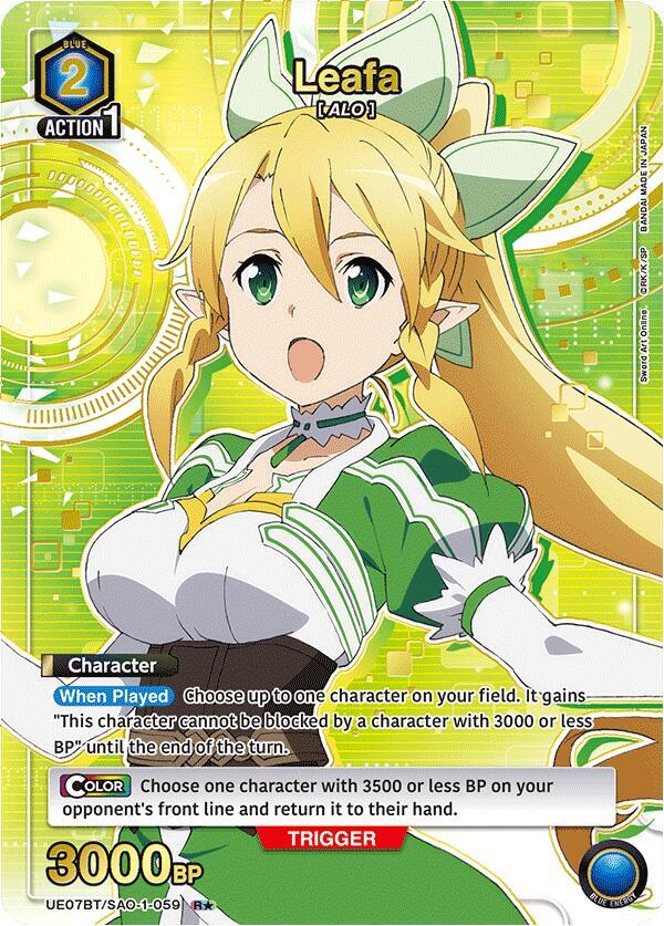 Leafa (059) (R*) (UE07BT/SAO-1-059) [UE07BT: Sword Art Online]