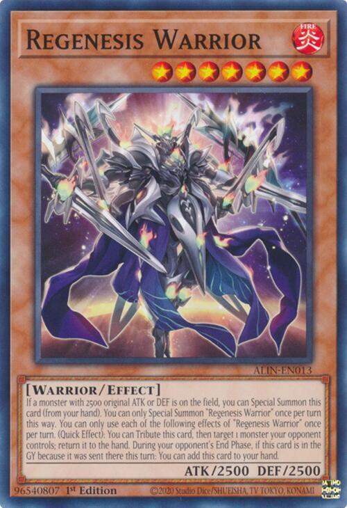 Regenesis Warrior [ALIN-EN013] Common