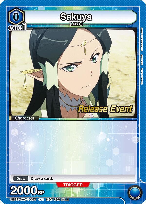Sakuya (UEPR/SAO-1-054) [UE07BT: Sword Art Online Release Event Cards]