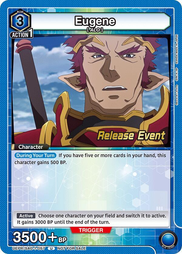 Eugene (UEPR/SAO-1-057) [UE07BT: Sword Art Online Release Event Cards]