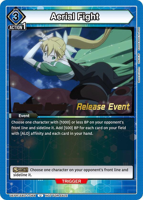 Aerial Fight (UEPR/SAO-1-064) [UE07BT: Sword Art Online Release Event Cards]