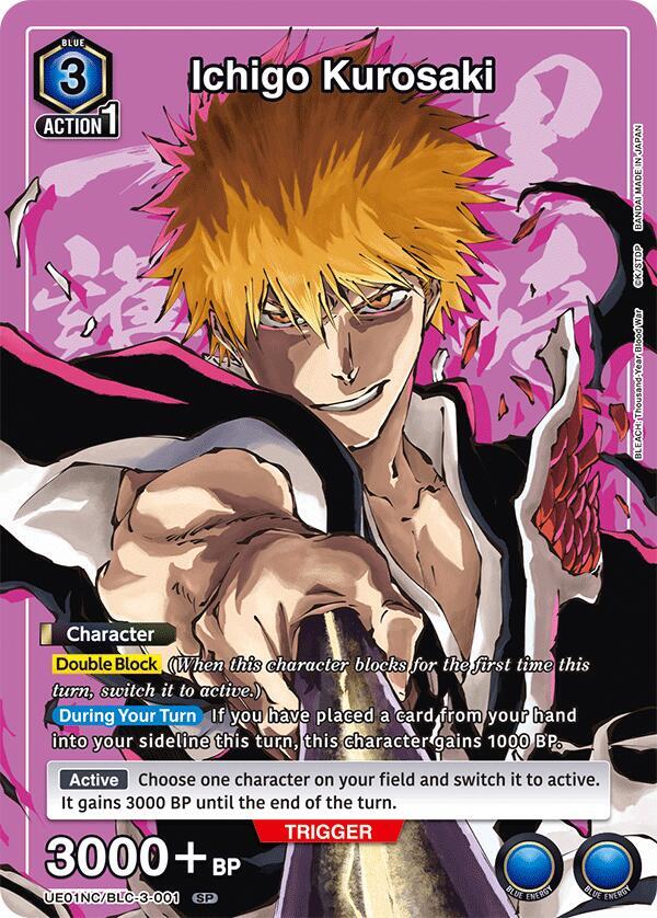 Ichigo Kurosaki (UE01NC/BLC-3-001) [UE01NC: New Card Selection: BLEACH: Thousand-Year Blood War]
