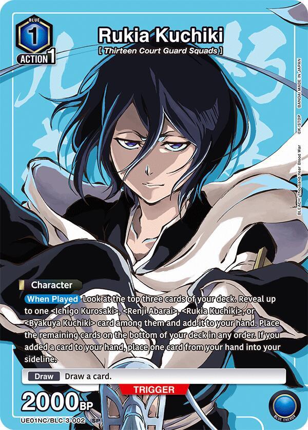 Rukia Kuchiki (UE01NC/BLC-3-002) [UE01NC: New Card Selection: BLEACH: Thousand-Year Blood War]