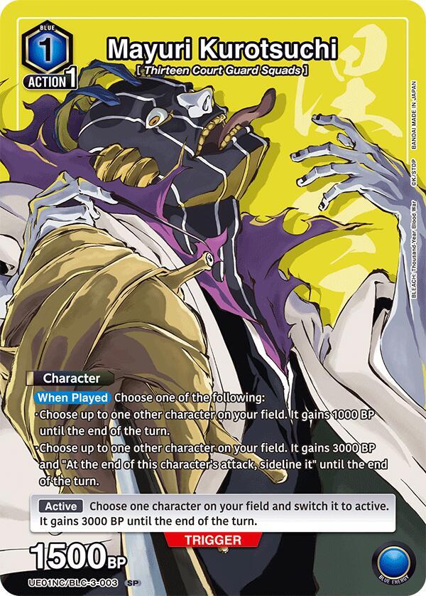 Mayuri Kurotsuchi (UE01NC/BLC-3-003) [UE01NC: New Card Selection: BLEACH: Thousand-Year Blood War]