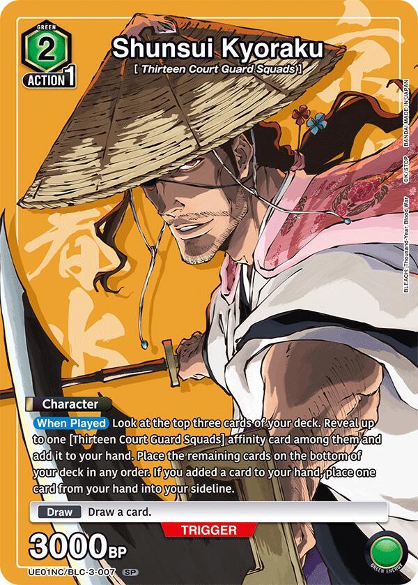 Shunsui Kyoraku (UE01NC/BLC-3-007) [UE01NC: New Card Selection: BLEACH: Thousand-Year Blood War]
