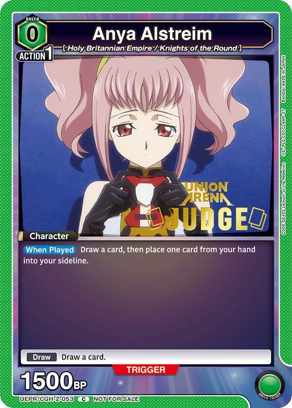 Anya Alstreim (Judge Pack) (UEPR/CGH-2-053) [Union Arena Promotion Cards]