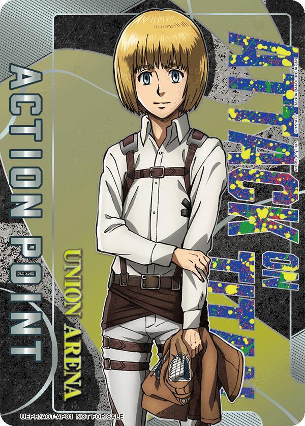 Action Point Card (AP01) (Attack on Titan) (UEPR/AOT-AP01) [Union Arena Promotion Cards]