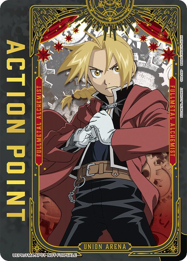Action Point Card (AP01) (FULLMETAL ALCHEMIST) (UEPR/FMA-AP01) [Union Arena Promotion Cards] (English)