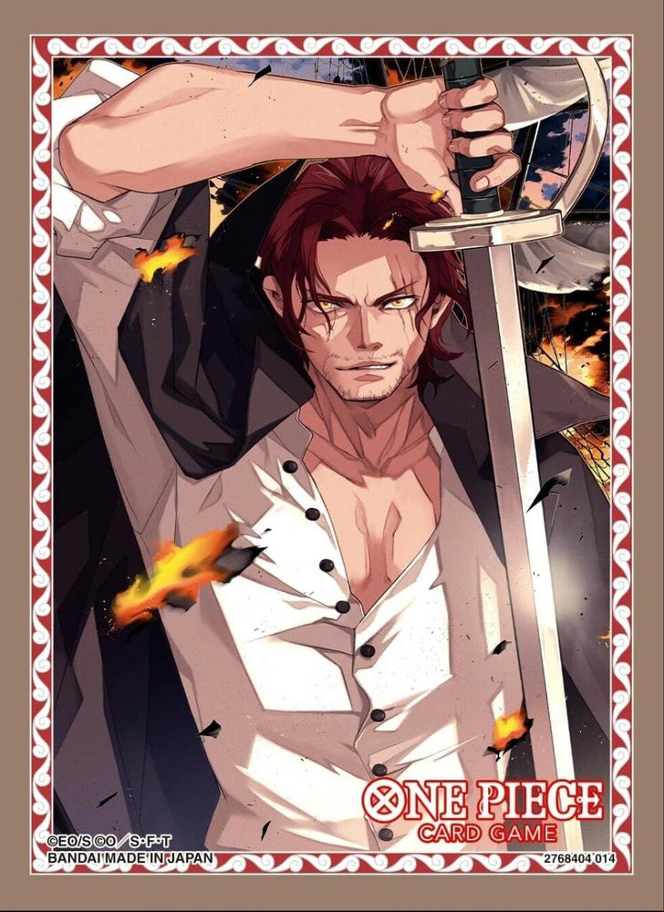 Bandai: 70ct Card Sleeves - Assortment 10 (Shanks)