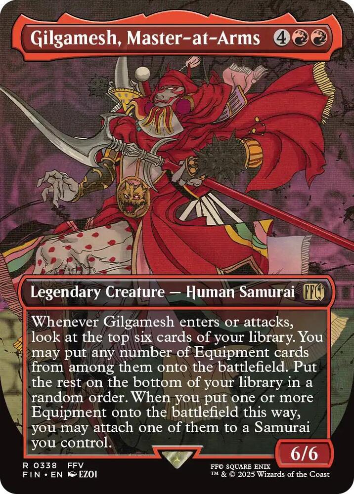 Gilgamesh, Master-at-Arms (Borderless) [FINAL FANTASY]