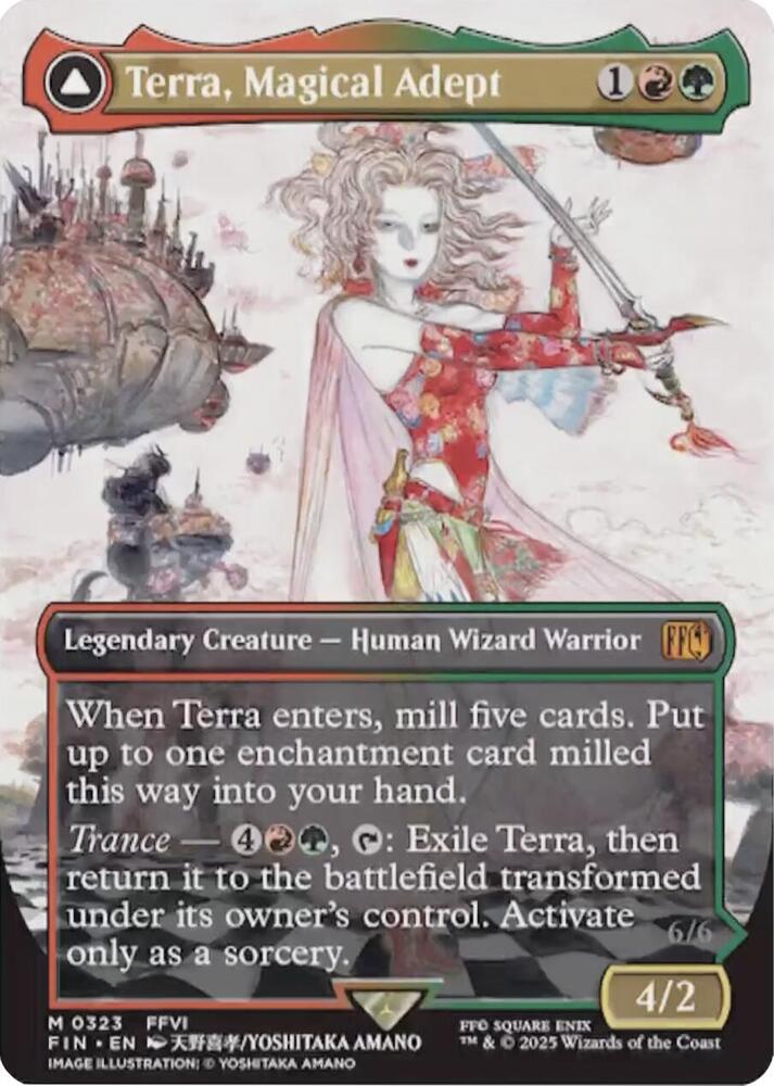 Terra, Magical Adept // Esper Terra (Borderless) [FINAL FANTASY]