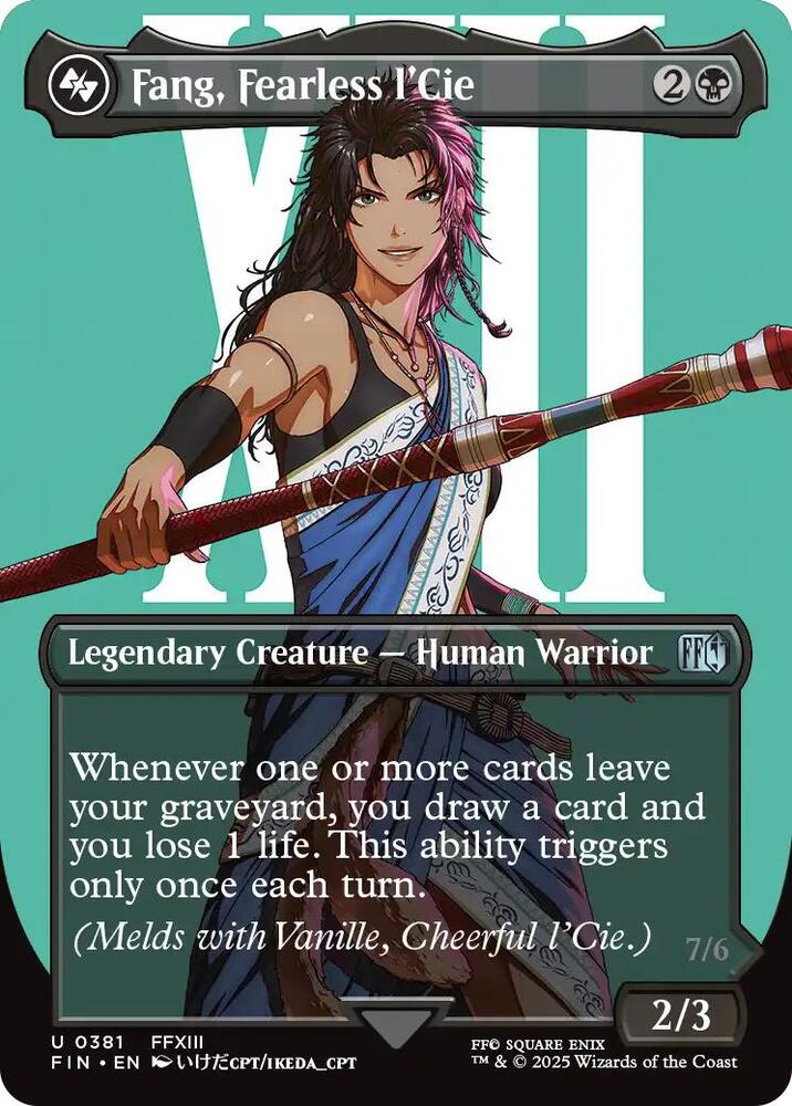Fang, Fearless l'Cie (Borderless) [FINAL FANTASY]