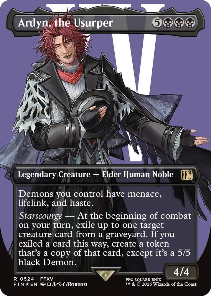 Ardyn, the Usurper (Borderless) (Surge Foil) [FINAL FANTASY]
