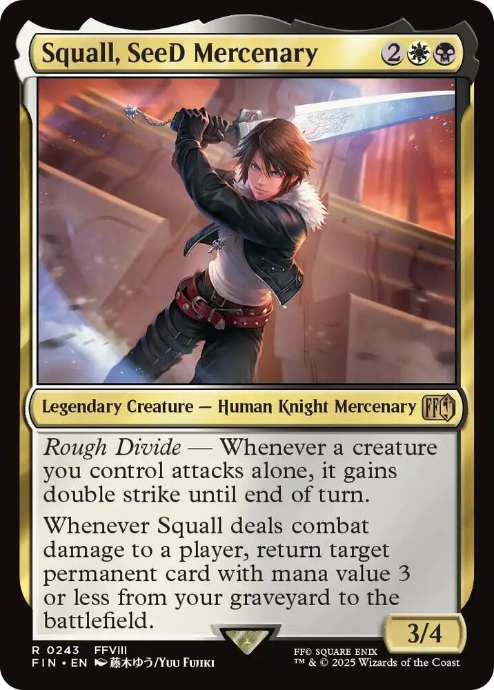 Squall, SeeD Mercenary [FINAL FANTASY]