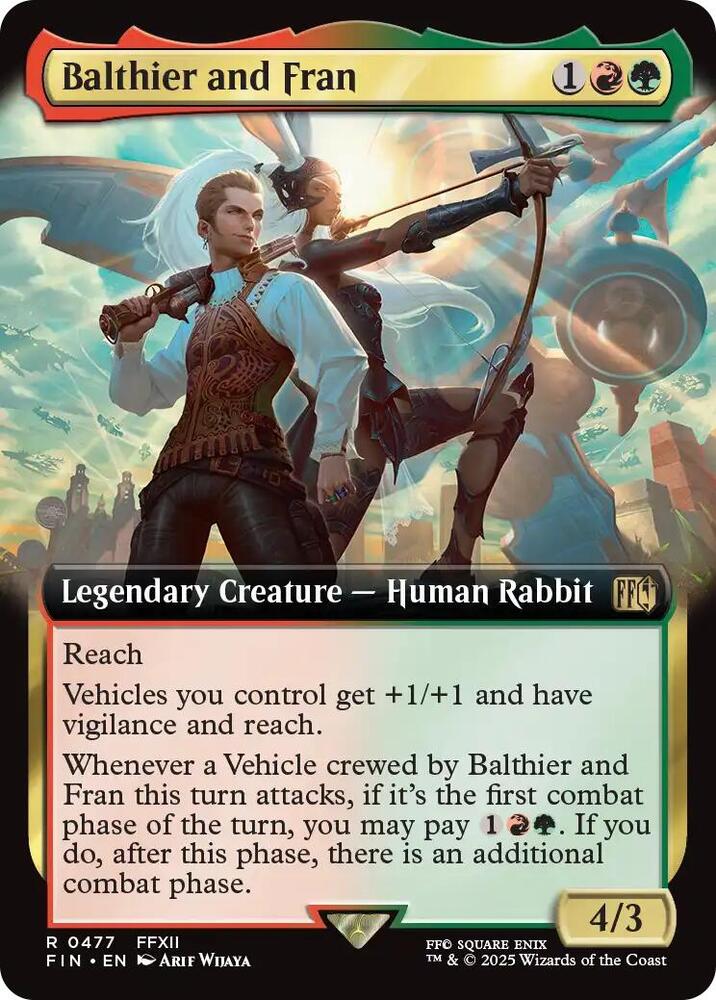 Balthier and Fran (Extended Art) [FINAL FANTASY]