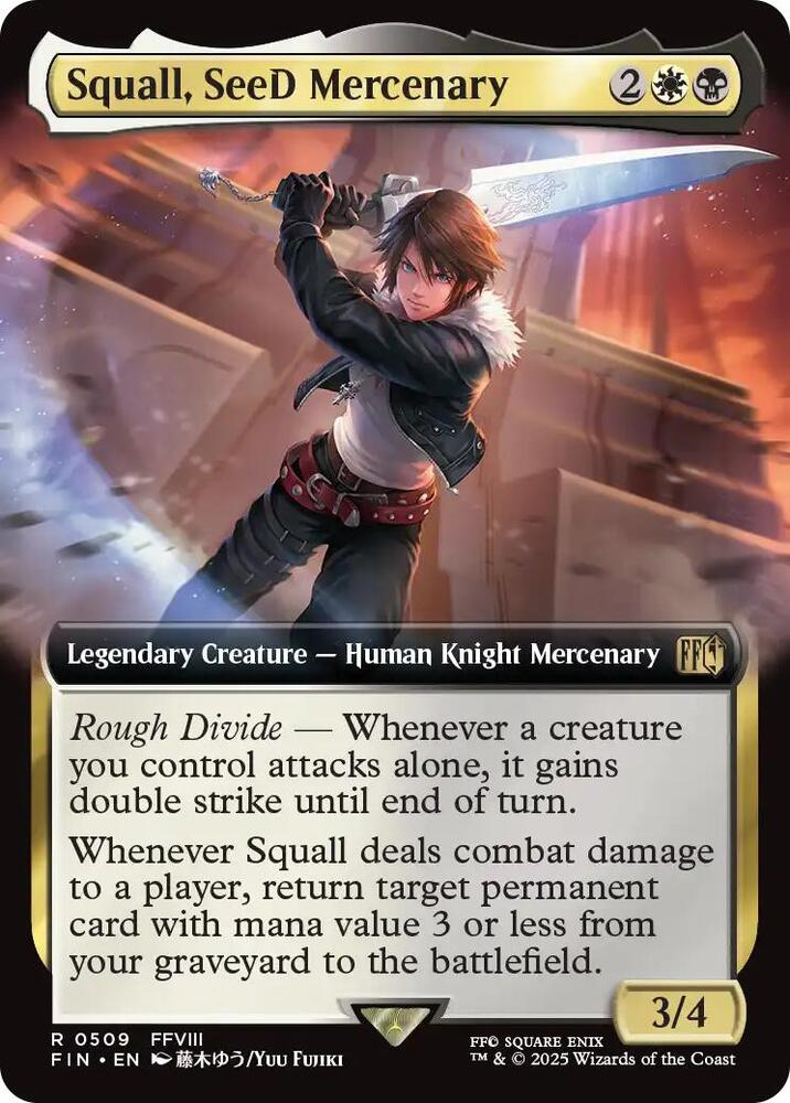 Squall, SeeD Mercenary (Extended Art) [FINAL FANTASY]