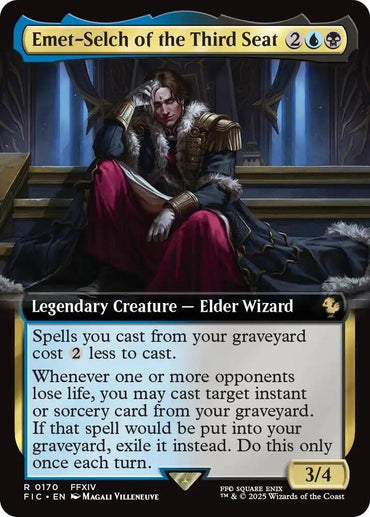 Emet-Selch of the Third Seat (Extended Art) [FINAL FANTASY Commander]