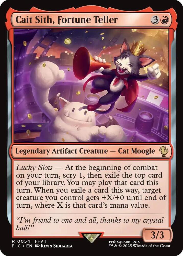 Cait Sith, Fortune Teller [FINAL FANTASY Commander]