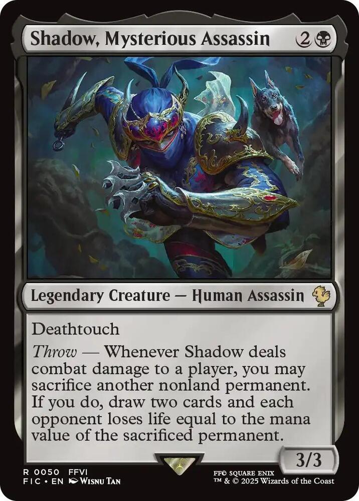 Shadow, Mysterious Assassin [FINAL FANTASY Commander]