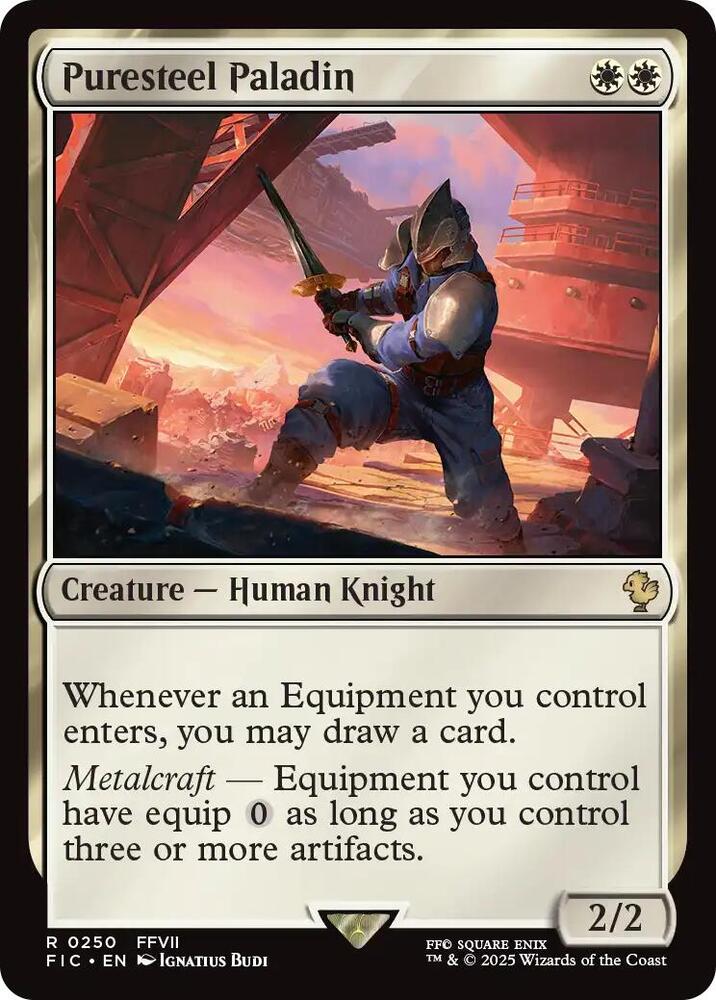 Puresteel Paladin [FINAL FANTASY Commander]
