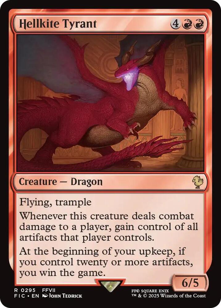 Hellkite Tyrant [FINAL FANTASY Commander]