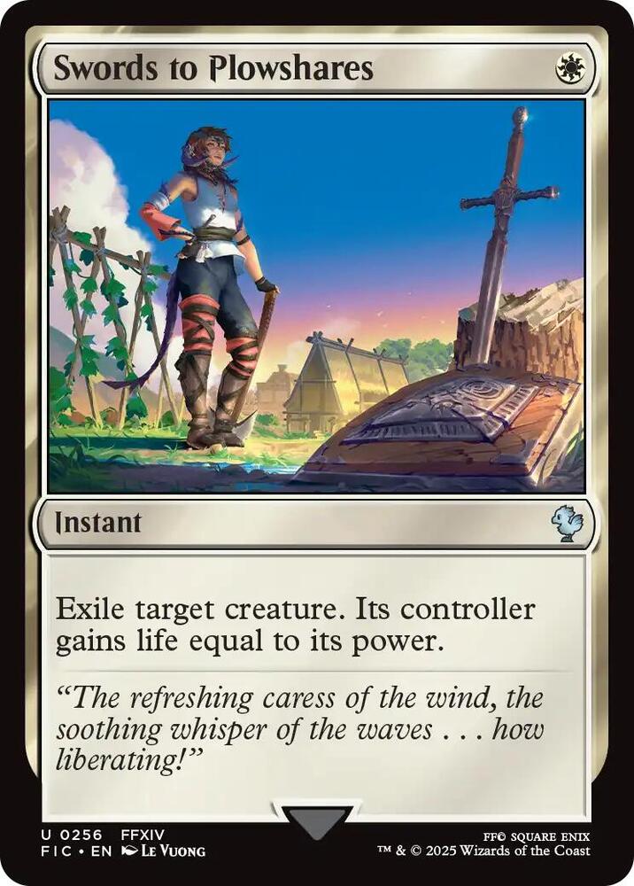 Swords to Plowshares [FINAL FANTASY Commander]