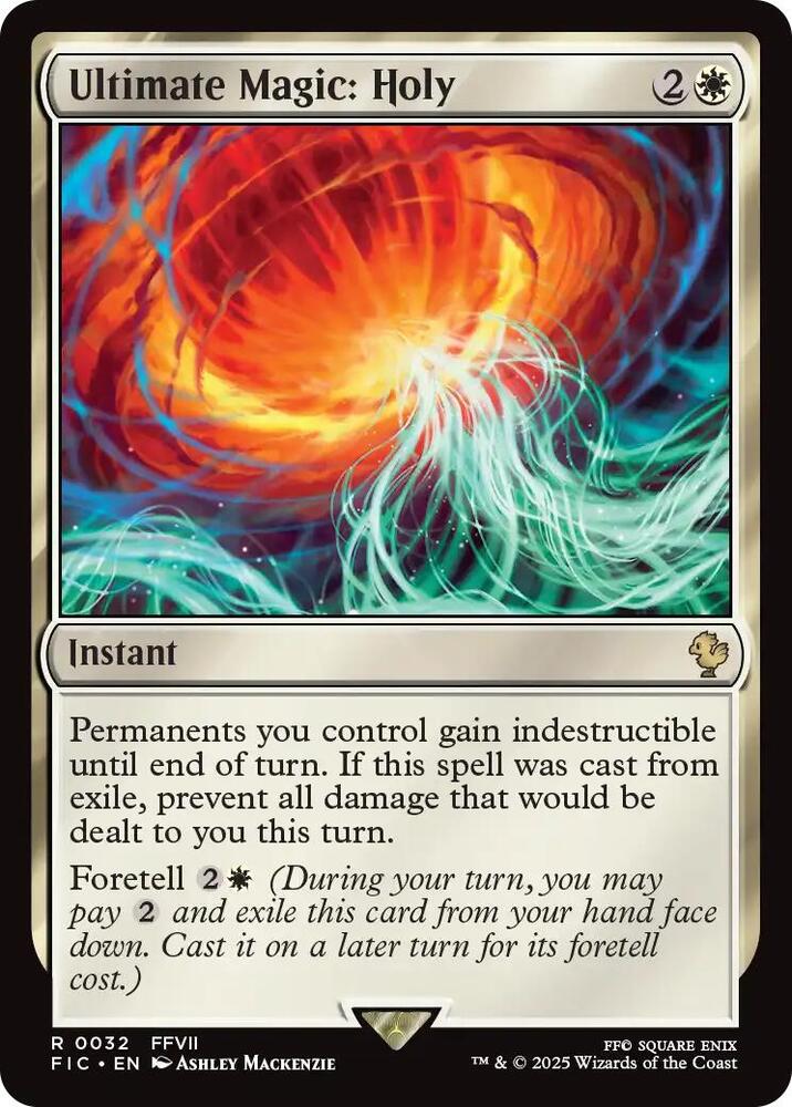 Ultimate Magic: Holy [FINAL FANTASY Commander]